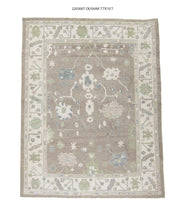 8x11 Modern Oushak Area Rug