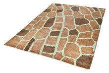 8x11 Modern Tulu Turkish Area Rug