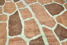 8x11 Modern Tulu Turkish Area Rug