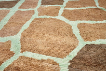 8x11 Modern Tulu Turkish Area Rug