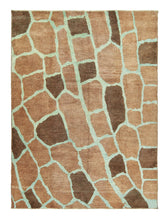 8x11 Modern Tulu Turkish Area Rug
