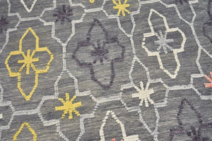 8x12 Colorful Modern Turkish Area Rug
