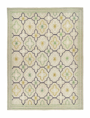 8x12 Colorful Modern Turkish Area Rug