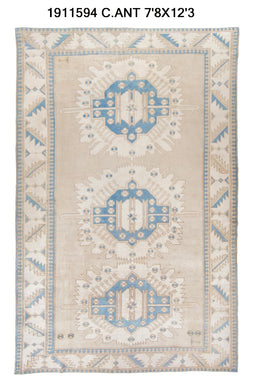 8x12 Old & Vintage Turkish Area Rug