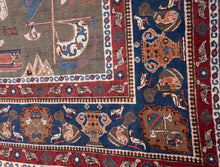8x13 Old & Vintage Turkish Area Rug