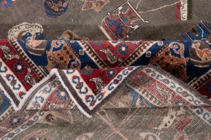 8x13 Old & Vintage Turkish Area Rug