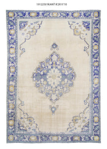 8x15 Old & Vintage Tukish Area Rug