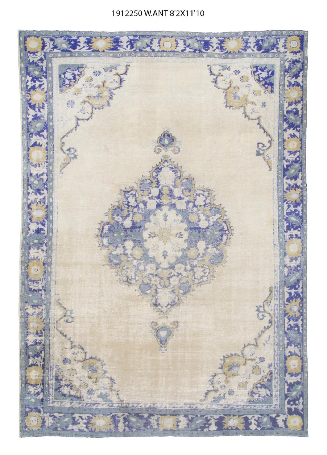 8x15 Old & Vintage Tukish Area Rug