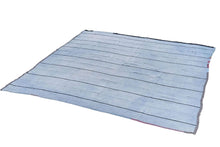 8x7 Blue Vintage Turkish Area Rug
