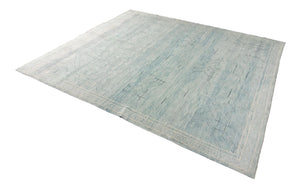8x9 Modern Oushak Area Rug