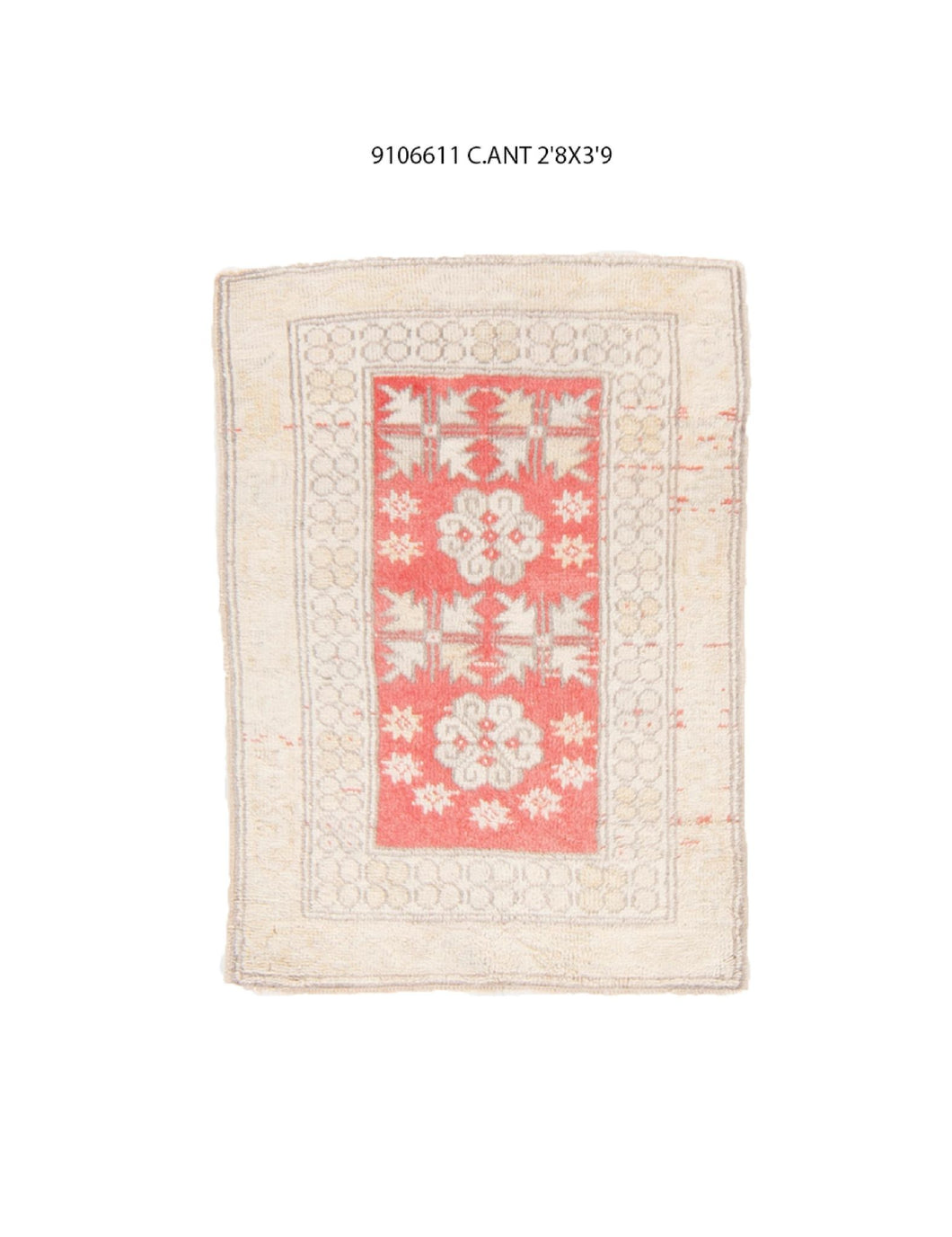 3x4 Old & Vintage Tukish Area Rug