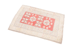 3x4 Old & Vintage Tukish Area Rug