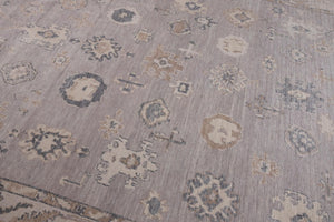9x11 Modern Oushak Area Rug