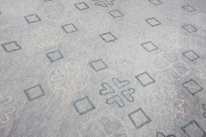 9x11 Modern Oushak Area Rug
