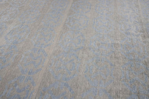 9x11 Modern Oushak Area Rug