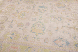 9x11 Modern Oushak Area Rug