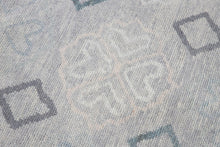 9x11 Modern Oushak Area Rug