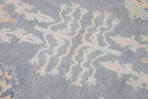 9x11 Modern Oushak Area Rug