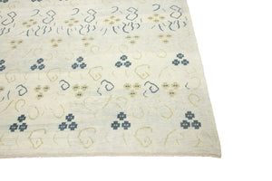 9x11 Modern Oushak Area Rug