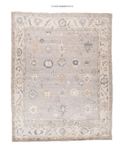 9x11 Modern Oushak Area Rug