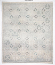 9x11 Modern Oushak Area Rug