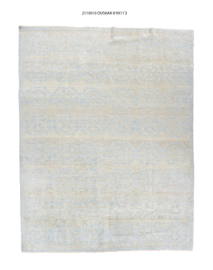 9x11 Modern Oushak Area Rug