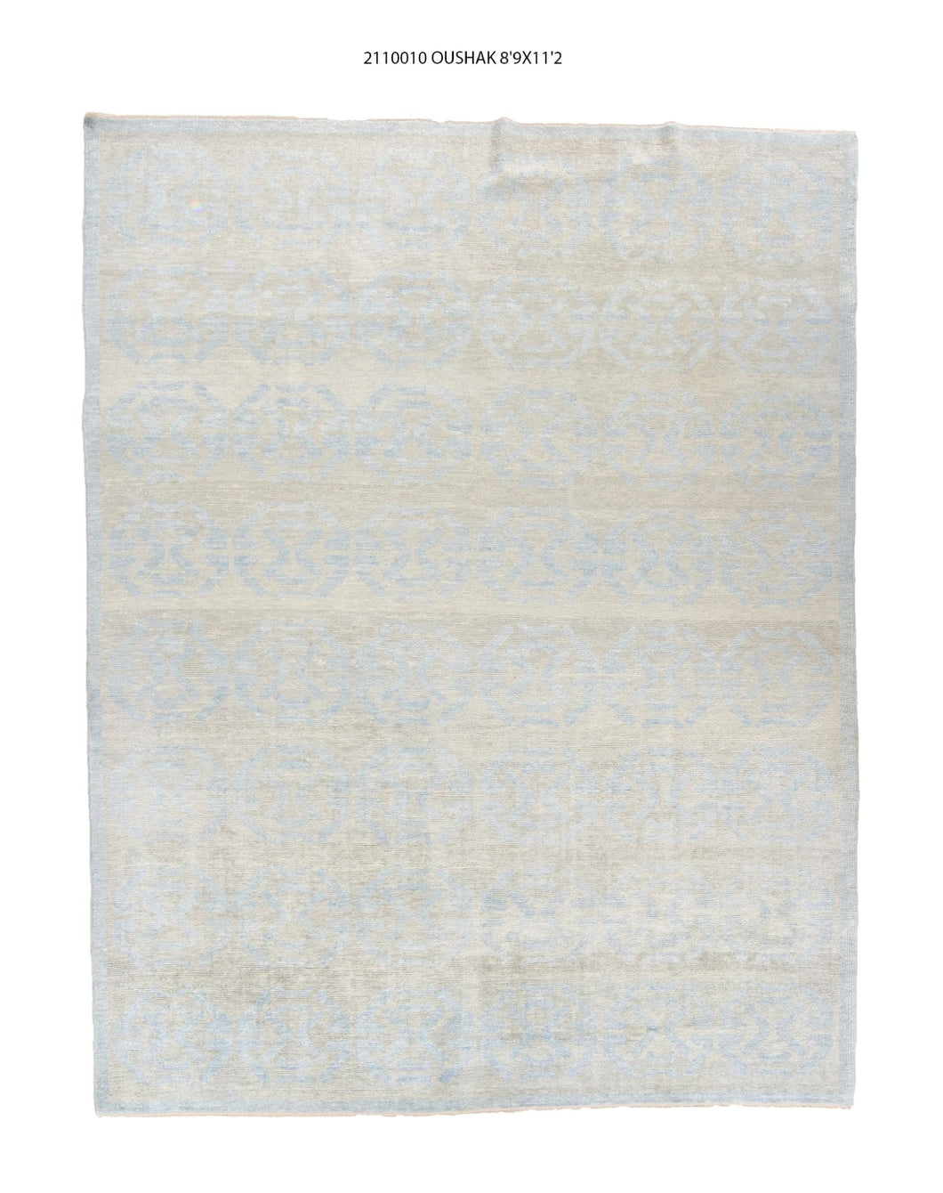 9x11 Modern Oushak Area Rug