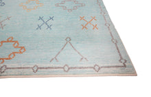9x11 Modern Tulu Area Rug