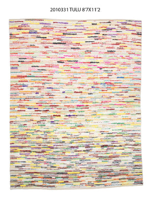 9x11 Modern Tulu Area Rug