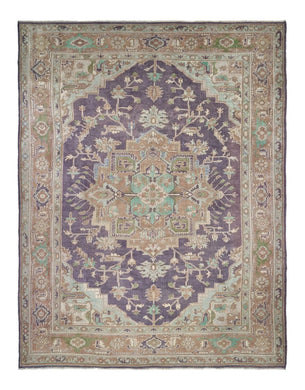 9x11 Old & Vintage Oushak Area Rug