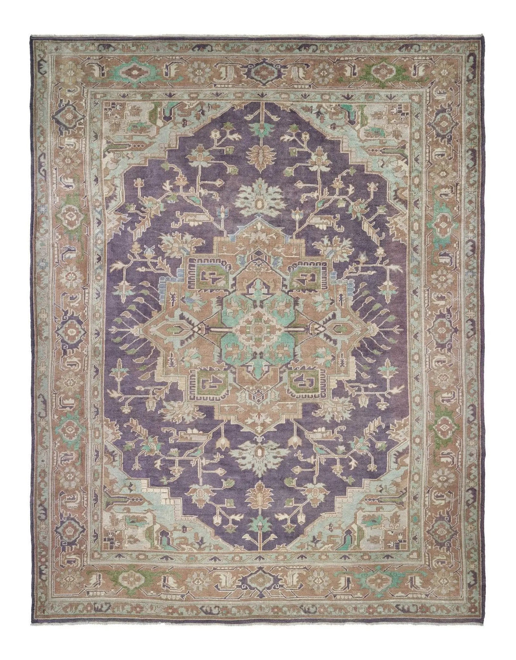 9x11 Old & Vintage Oushak Area Rug