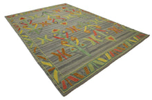 9x12 Colorful Modern Turkish Area Rug