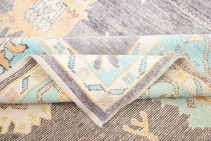 9x12 Moder Oushak Area Rug