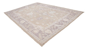 9x12 Modern Oushak Area Rug