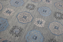 9x12 Modern Oushak Area Rug