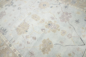 9x12 Modern Oushak Area Rug
