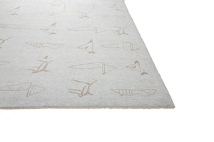 9x12 Modern Oushak Area Rug
