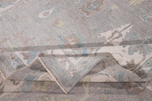 9x12 Modern Oushak Area Rug