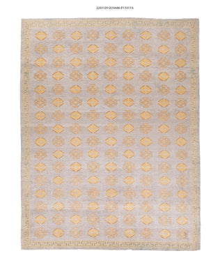 9x12 Modern Oushak Area Rug