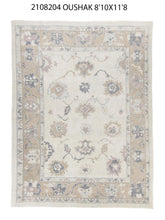 9x12 Modern Oushak Area Rug