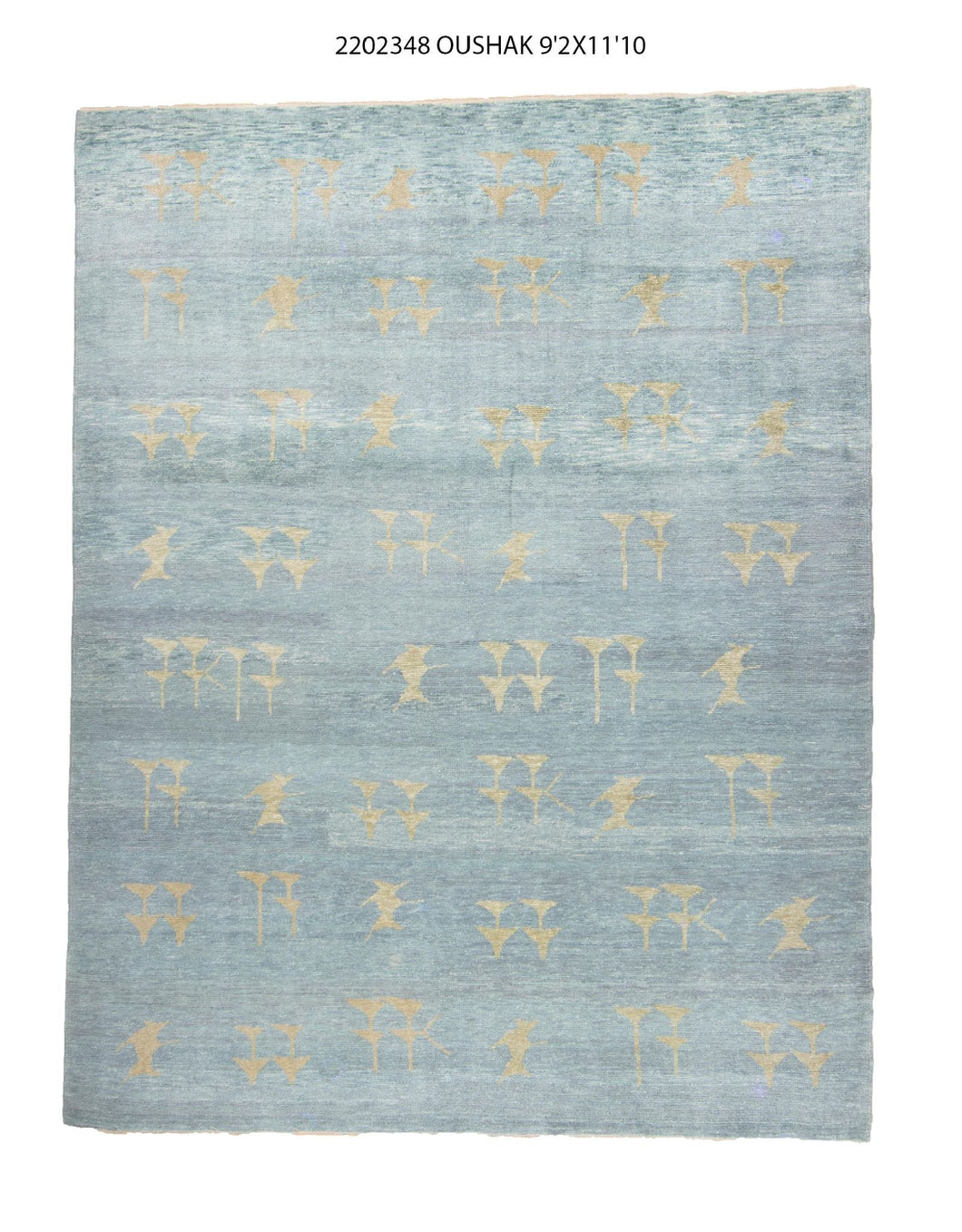 9x12 Modern Oushak Area Rug