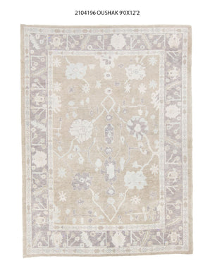 9x12 Modern Oushak Area Rug