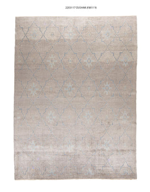 9x12 Modern Oushak Area Rug