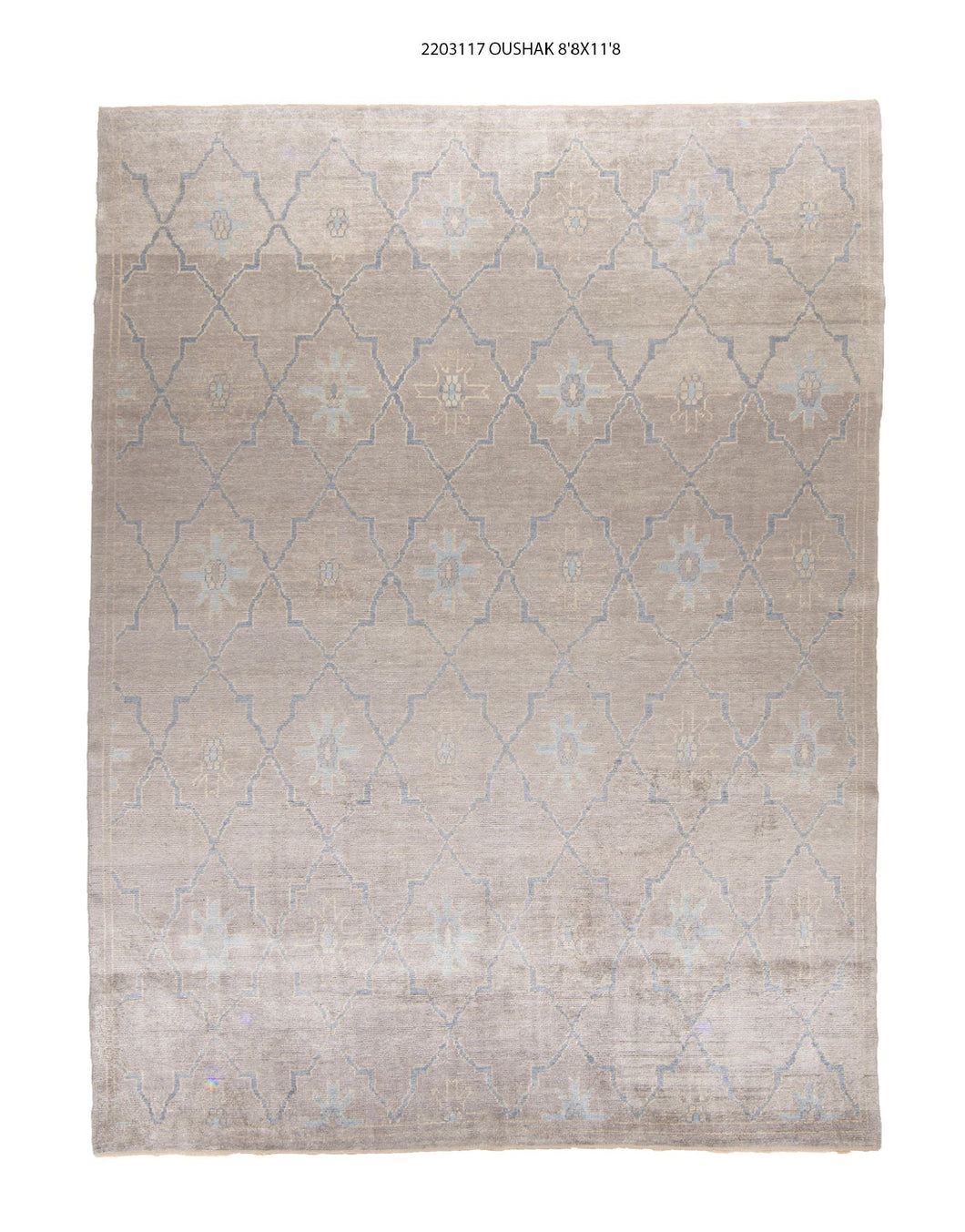 9x12 Modern Oushak Area Rug