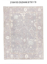 9x12 Modern Oushak Area Rug
