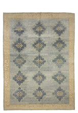 9x12 Modern Turkish Oushak Area Rug
