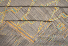 9x12 Soft Modern Turkish Area Kilim Rug