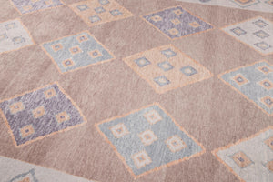 9x13 Modern Oushak Area Rug