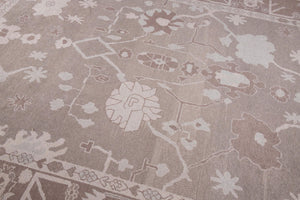 9x13 Modern Oushak Area Rug