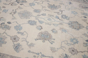9x13 Modern Oushak Area Rug